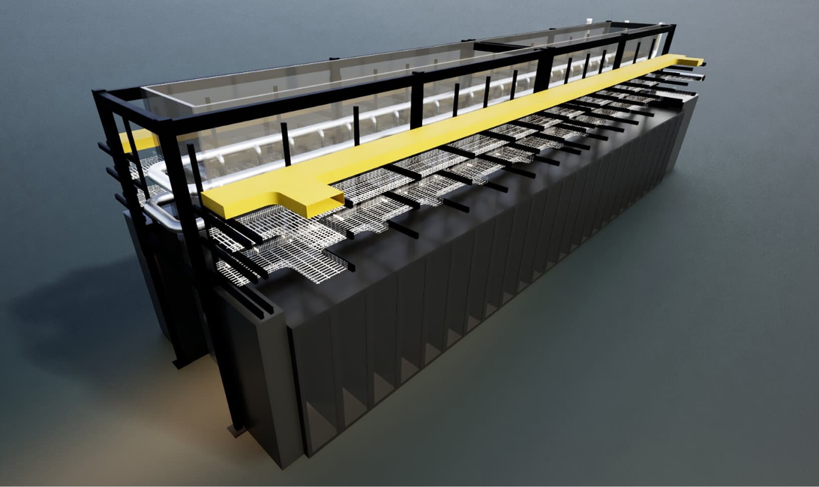 Integrated Hot Aisle Containment